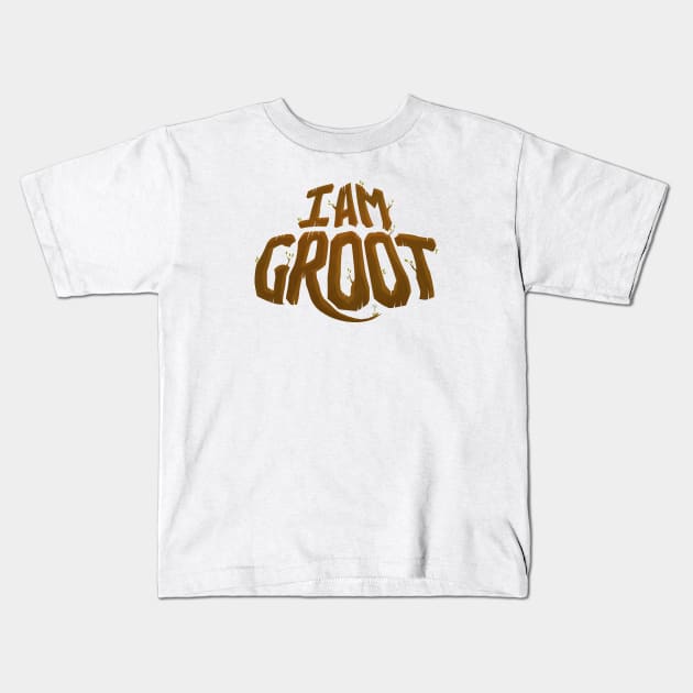 I Am Groot Kids T-Shirt by Onwards Upwards